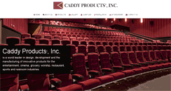 Desktop Screenshot of caddyproducts.com